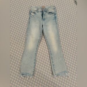 MOTHER Light Blue Denim Jeans